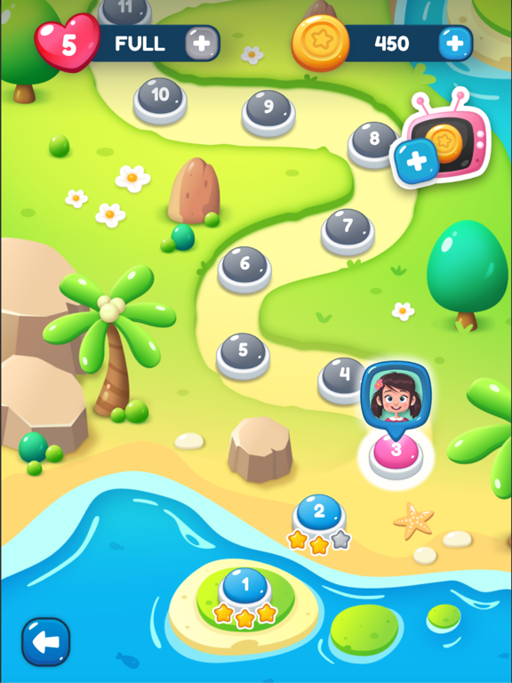 Screenshot #5 pour JellyPop™ - Match 2 Puzzle