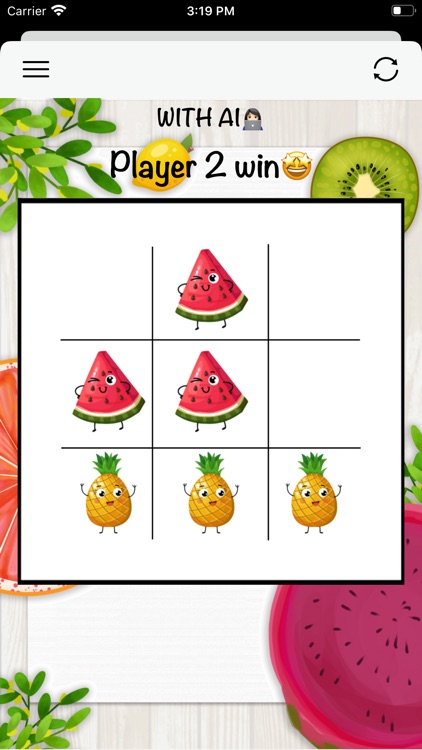 Fruit Tic Tac Toe screenshot-4