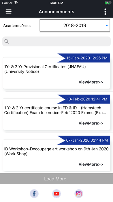 Student Hamstech Portal screenshot 3