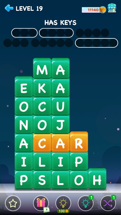 Word Stacks - Swipe Puzzle