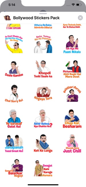 Bollywood Stickers Pack(圖3)-速報App