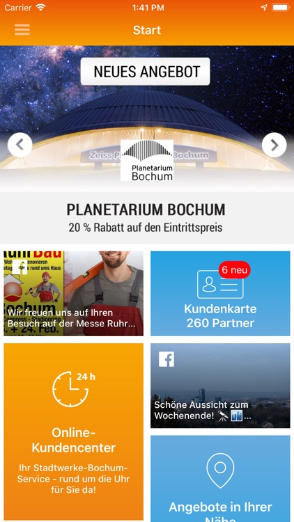Stadtwerke Bochum-App