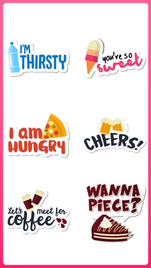 Lets Eat & Drink Stickers Emo(圖2)-速報App