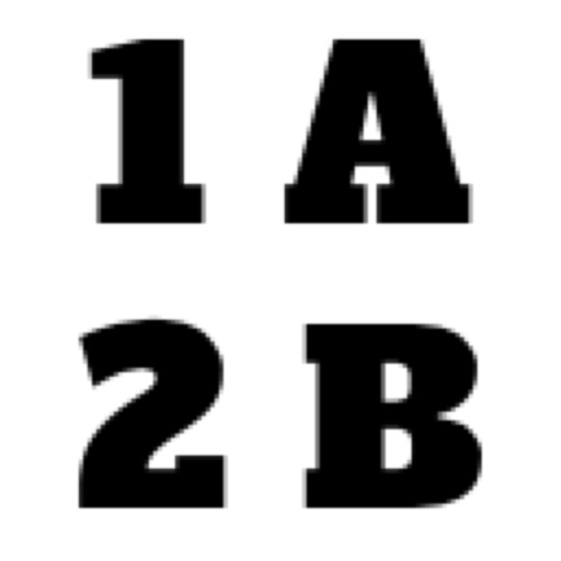 1A2B猜數字遊戲logo