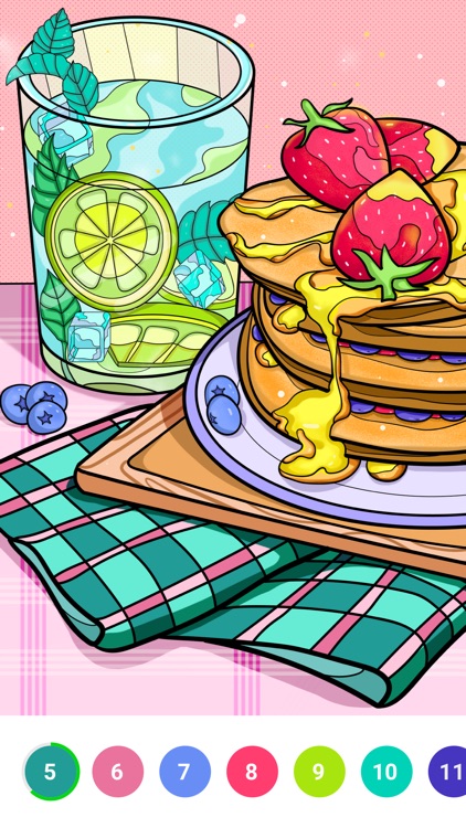 Super Color - Paint by Number screenshot-4