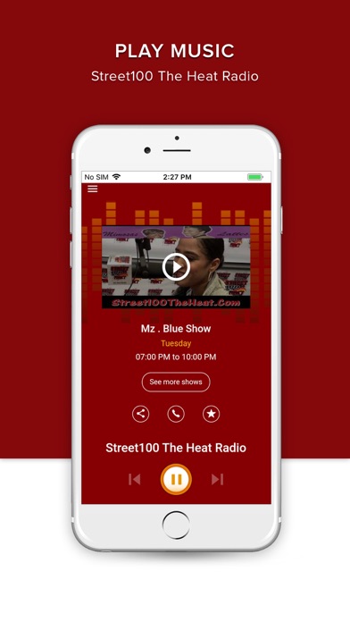 Street100 the Heat Radio screenshot 3