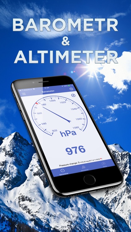 Barometer & Altimeter & Thermo screenshot-0
