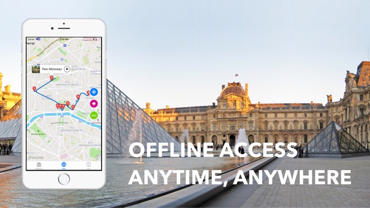 Paris Travel Audio Guide Map screenshot-3