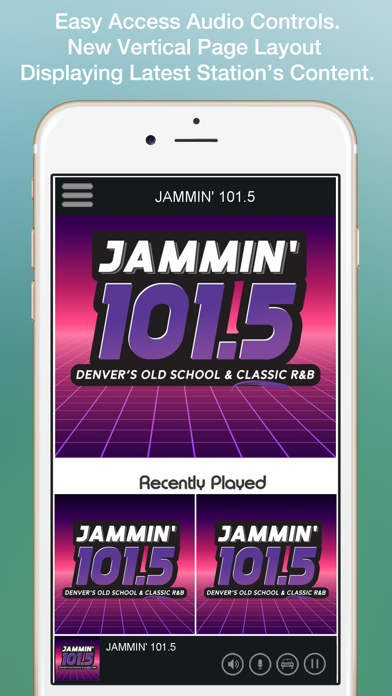 How to cancel & delete JAMMIN' 101.5 from iphone & ipad 1