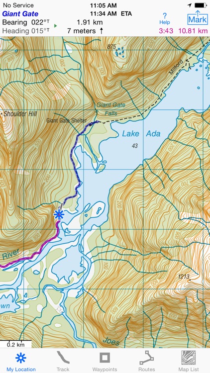 i Hike GPS NZ : Topo Maps