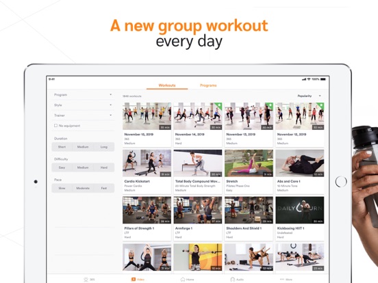DailyBurn - Video Workouts screenshot