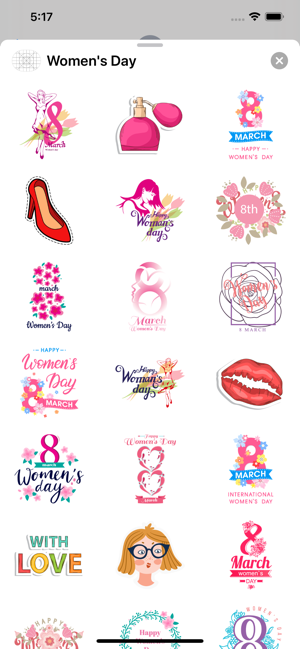 Go Girl - Women's Day Stickers(圖1)-速報App