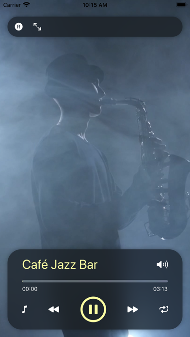 Beruhigende Jazz-Musik-BarScreenshot von 2