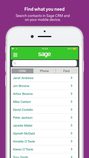 Sage CRM for iPhone(圖4)-速報App