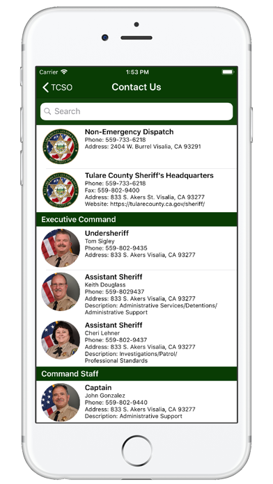 Tulare County Sheriff screenshot 4