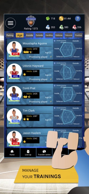 Basketball Manager War 2019(圖5)-速報App