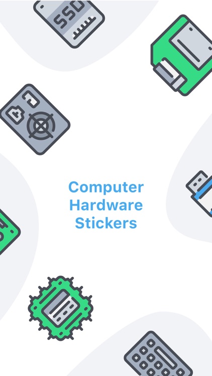 Computer Hardware Stickers Pro