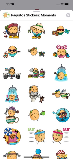 Paquitos Stickers: Moments(圖5)-速報App