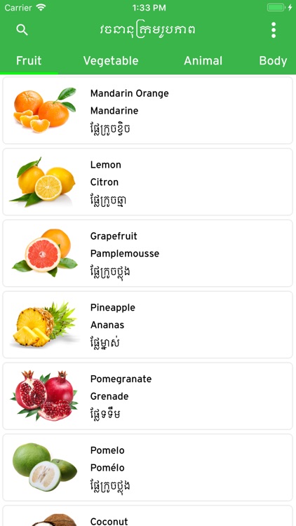 Khmer Picture Dictionary