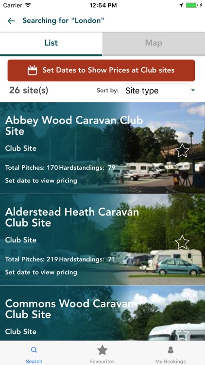 CAMC UK Sites app