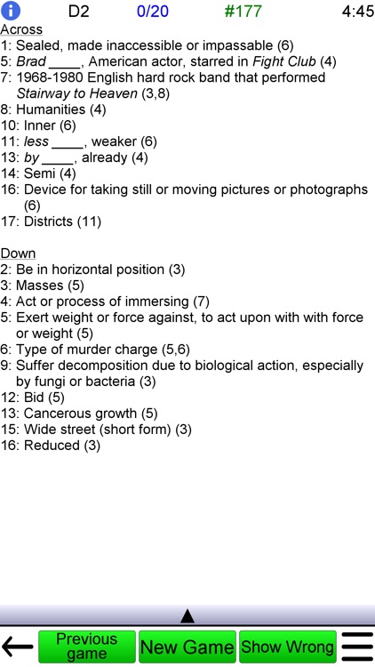 Crossword Unlimited + screenshot-6