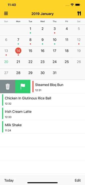 My Diet Calendar