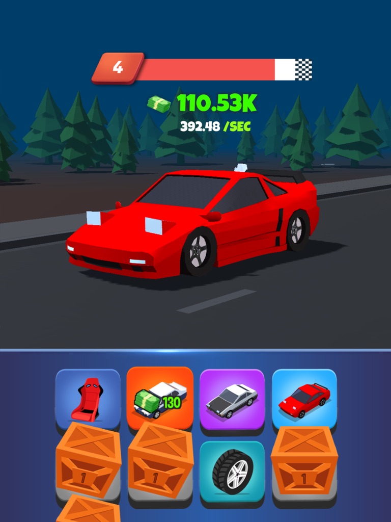 【图】Night Race – Idle Car Merger(截图3)