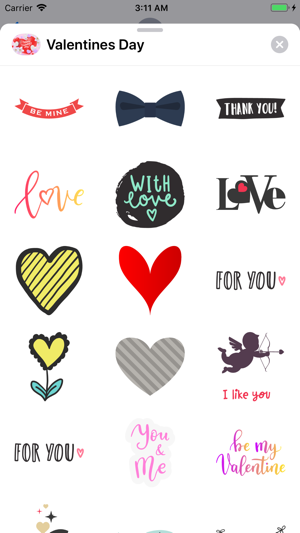 Happy Valentines Day! Stickers(圖2)-速報App