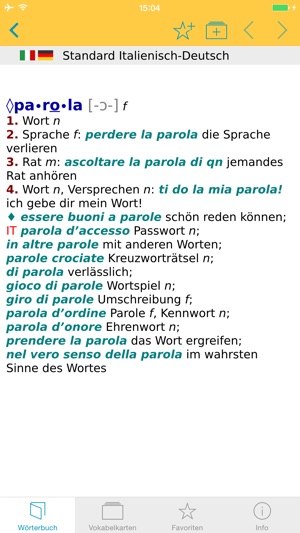 Großes Italienisch Wörterbuch(圖5)-速報App