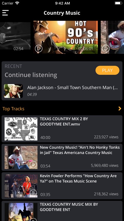 Country Musi: Sounds & Music