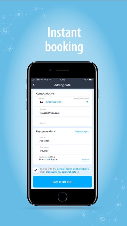 INFOBUS: Bus, train, flight screenshot-3