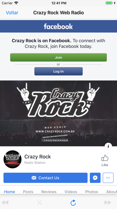 How to cancel & delete Crazy Rock Web Radio from iphone & ipad 4