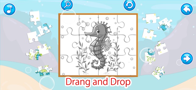 Sea Animal Puzzles for toddler(圖5)-速報App