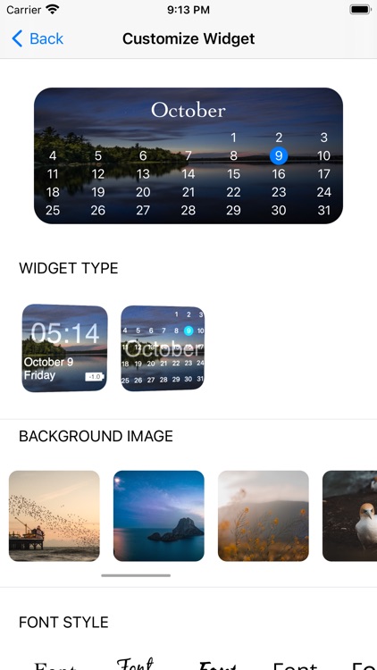 Widget - Color Calendar screenshot-3