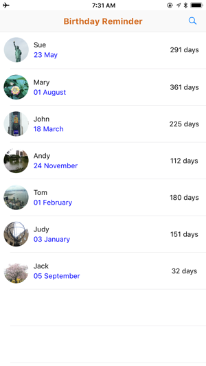 Daily Birthday Reminder(圖1)-速報App