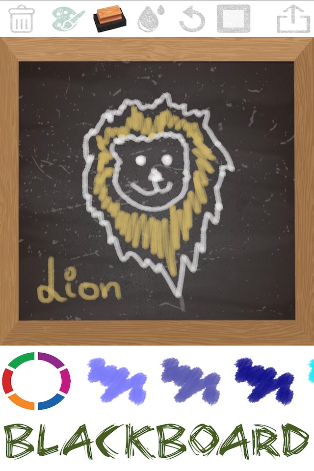 Painting on blackboard screenshot 4