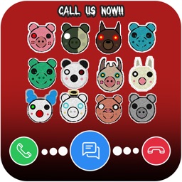 Pixel Piggy's Call You & Chat
