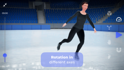 Freezio Figure Skating 3D app screenshot 2