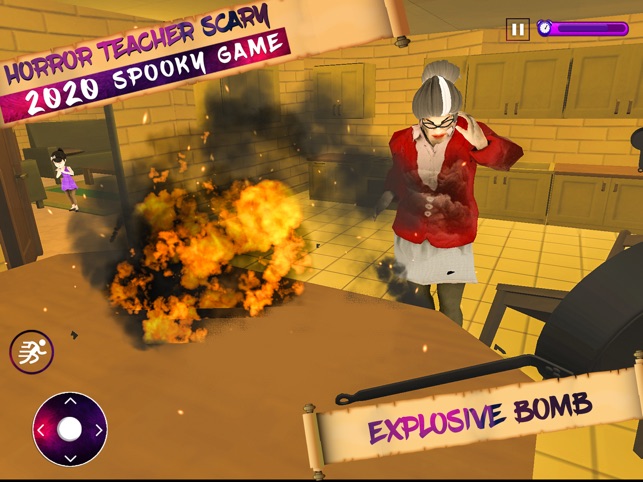 Evil Teacher Spooky 3D Game