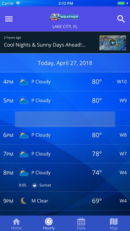 WCJB TV20 Weather App