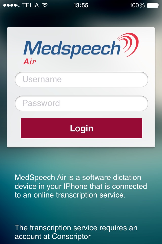 Medspeech Air screenshot 2