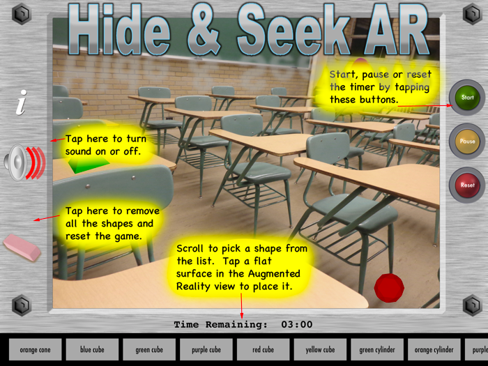 Hide  Seek Augmented Reality