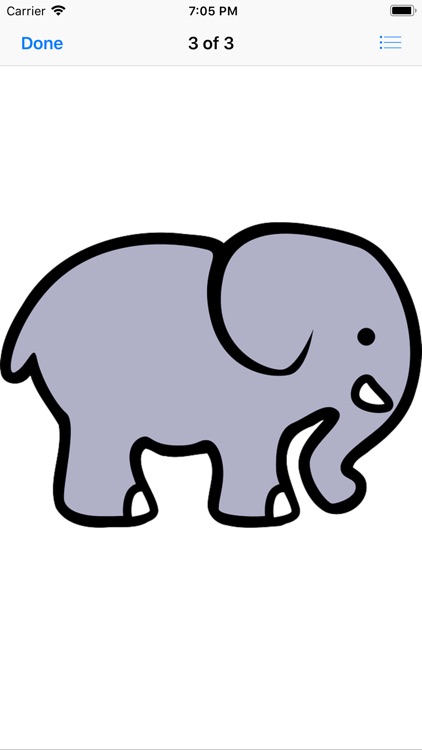 Little Baby  Elephant Stickers screenshot-5