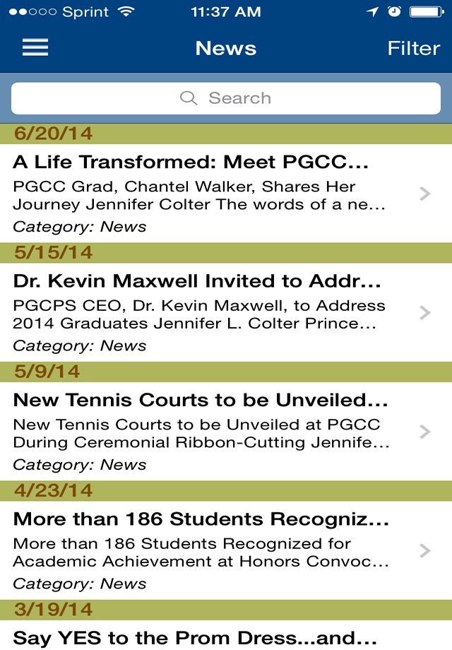 PGCC Mobile screenshot 3