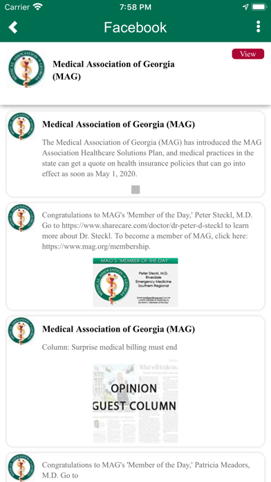 Medical Association of Georgia screenshot 3