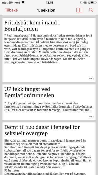 Bømlo-nytt eAvis screenshot 4