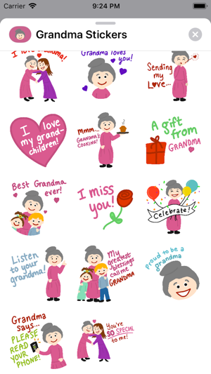 #1 Grandma Stickers(圖4)-速報App