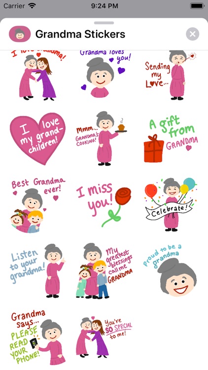 #1 Grandma Stickers screenshot-3