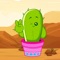 Quickly turn the wheel cactus to catch cactus of the same kind