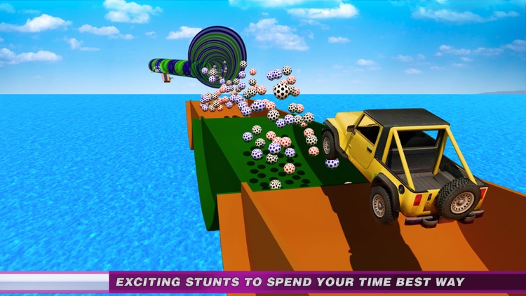 Stunt Car Jeep Racing Tracks screenshot-3